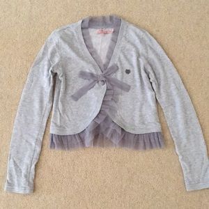 Juicy Couture Girls’ Ruffly Sweater